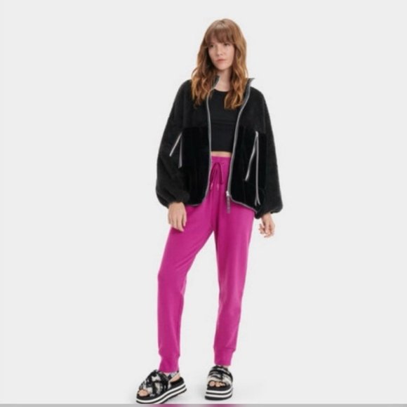 UGG Marlene Sherpa Jacket Size Large - Picture 2 of 9